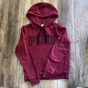 Pink Maroon Hoodie